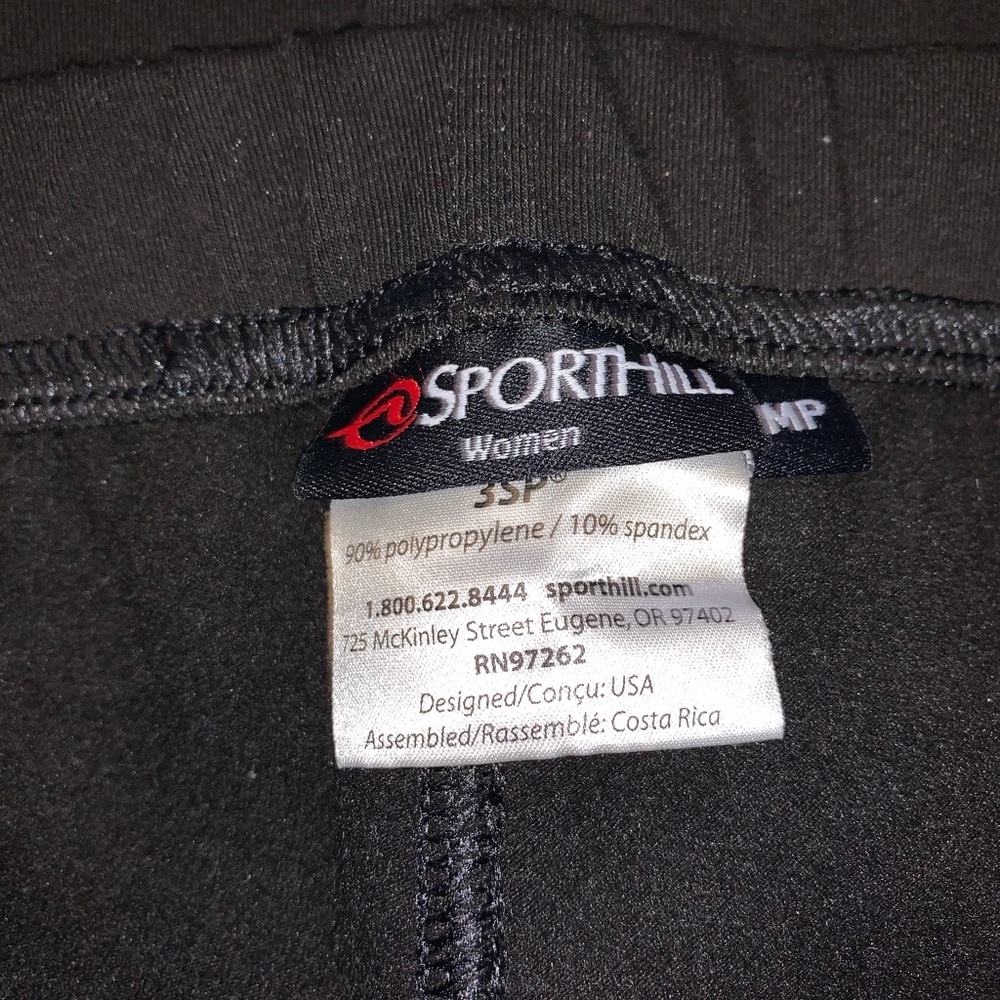 Sport Hill Black Wind Block Women’s Pants - Picture 5 of 5
